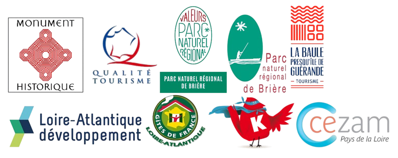 logos labels et partenaires château de ranrouët 