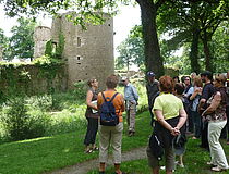 Visite guidée au Château de Ranrouët - Agrandir l'image (fenêtre modale)