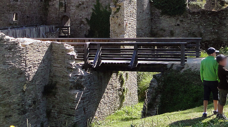 Classe au Château de Ranrouët